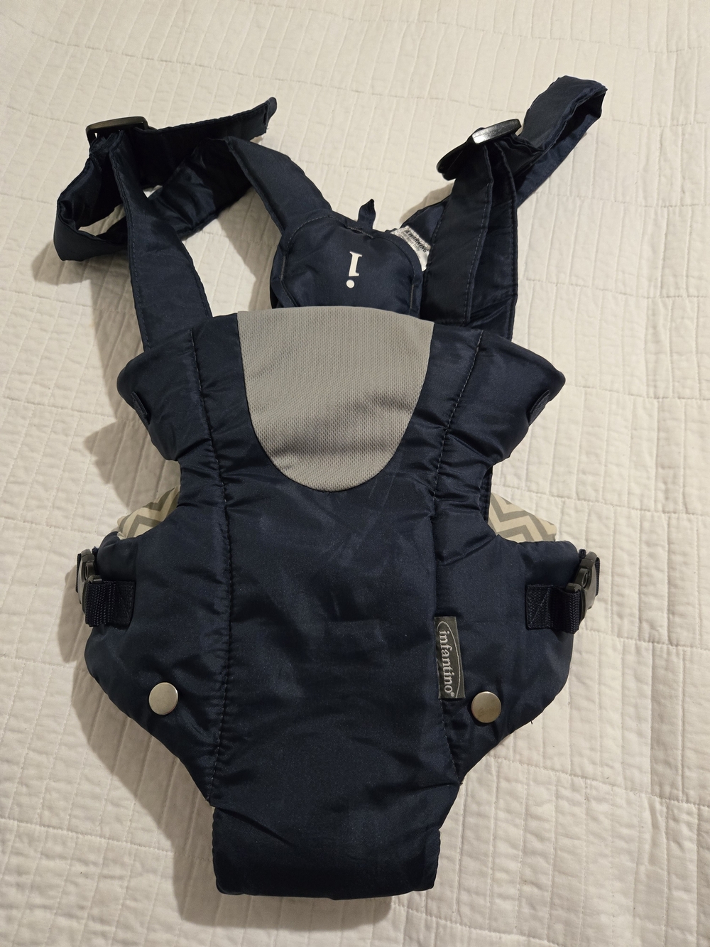 Infantino Navy and Gray Infant Front Carrier